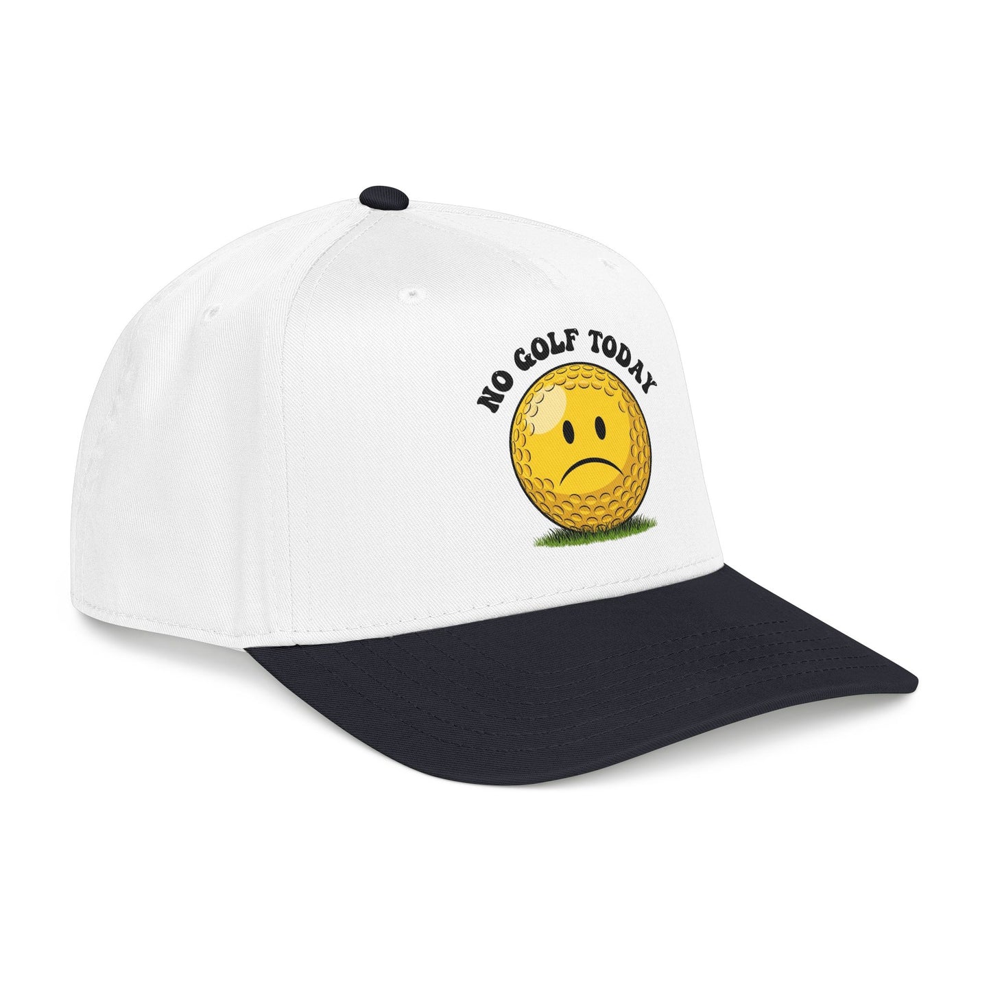 "No Golf Today" Golf Cap - It's a Golf Day Statement Headwear