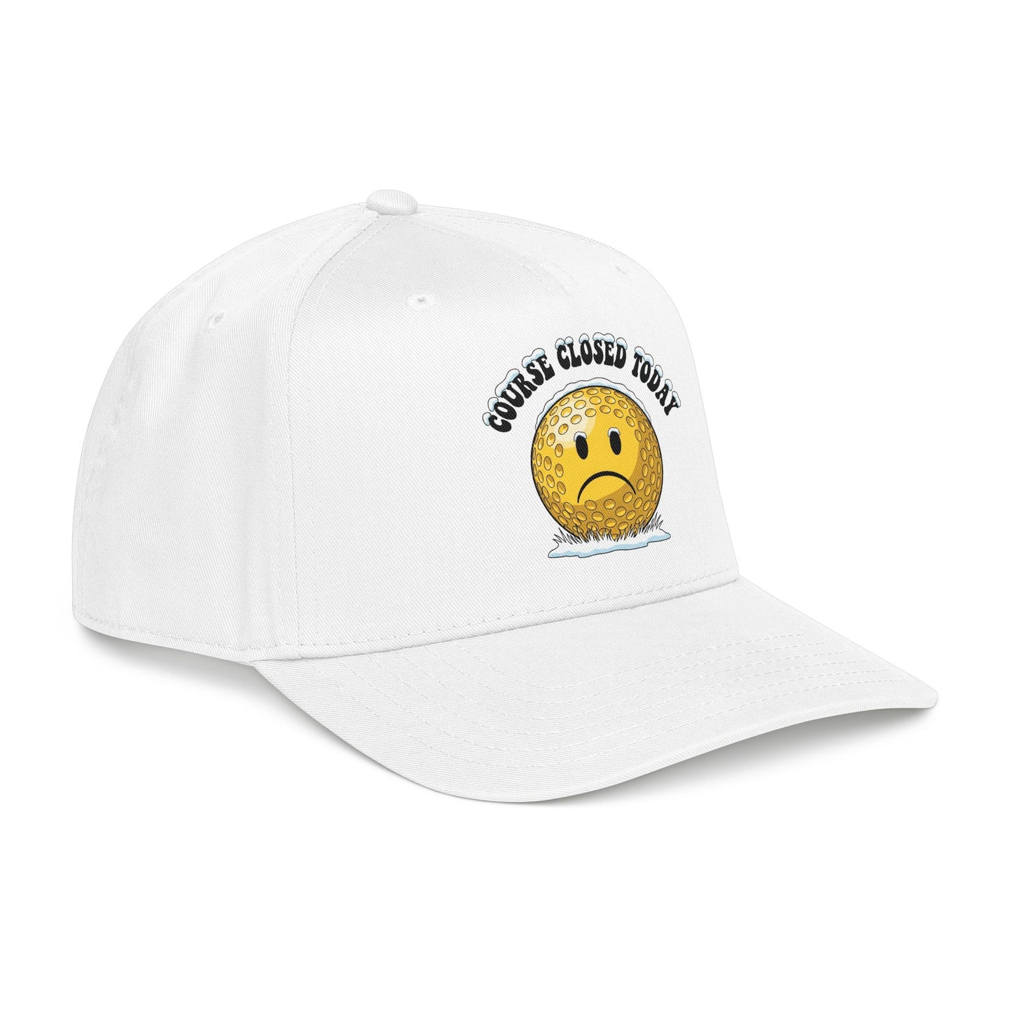 "Course Closed Today" funny golf hat - It's a Golf Day Statement Headwear
