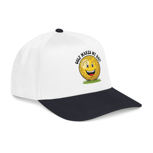 Golf Makes My Day Funny Golf Hat — It's a Golf Day Statement Headwear
