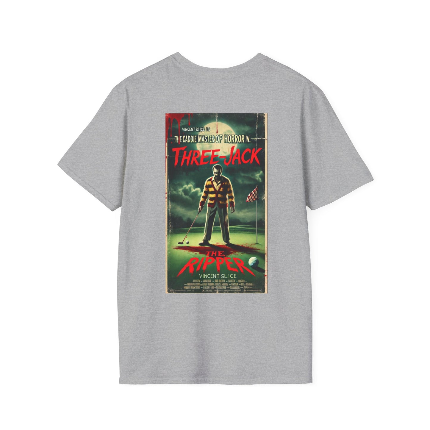 3-JACK THE RIPPER T-Shirt - Starring VINCENT SLICE - Golf Noir Signature Apparel