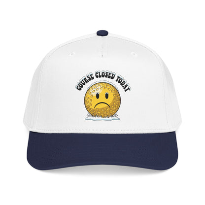 "Course Closed Today" funny golf hat - It's a Golf Day Statement Headwear