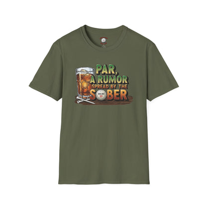 Par, A Rumor Golf T-Shirt — XXX-OUT Design Signature Apparel