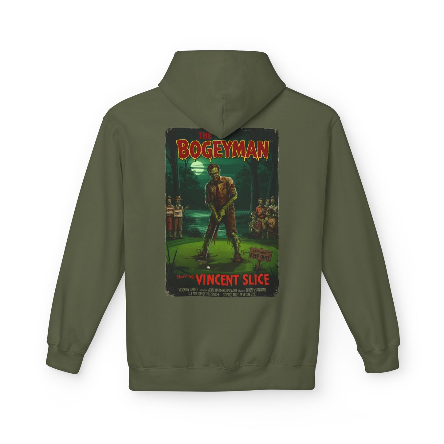 THE BOGEYMAN Hoodie - Starring VINCENT SLICE- Golf Noir Signature Apparel