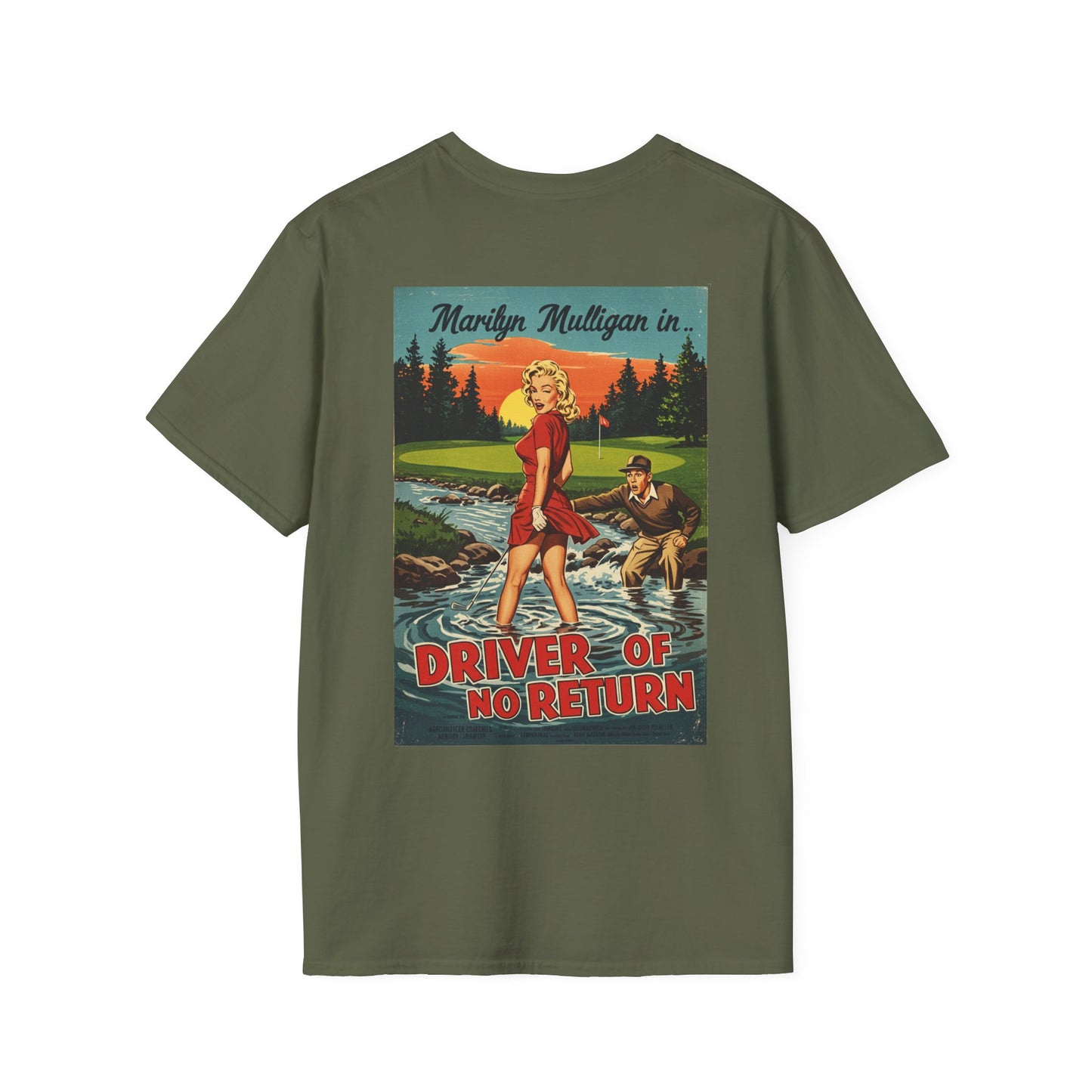 DRIVER OF NO RETURN T-Shirt - Starring MARILYN MULLIGAN