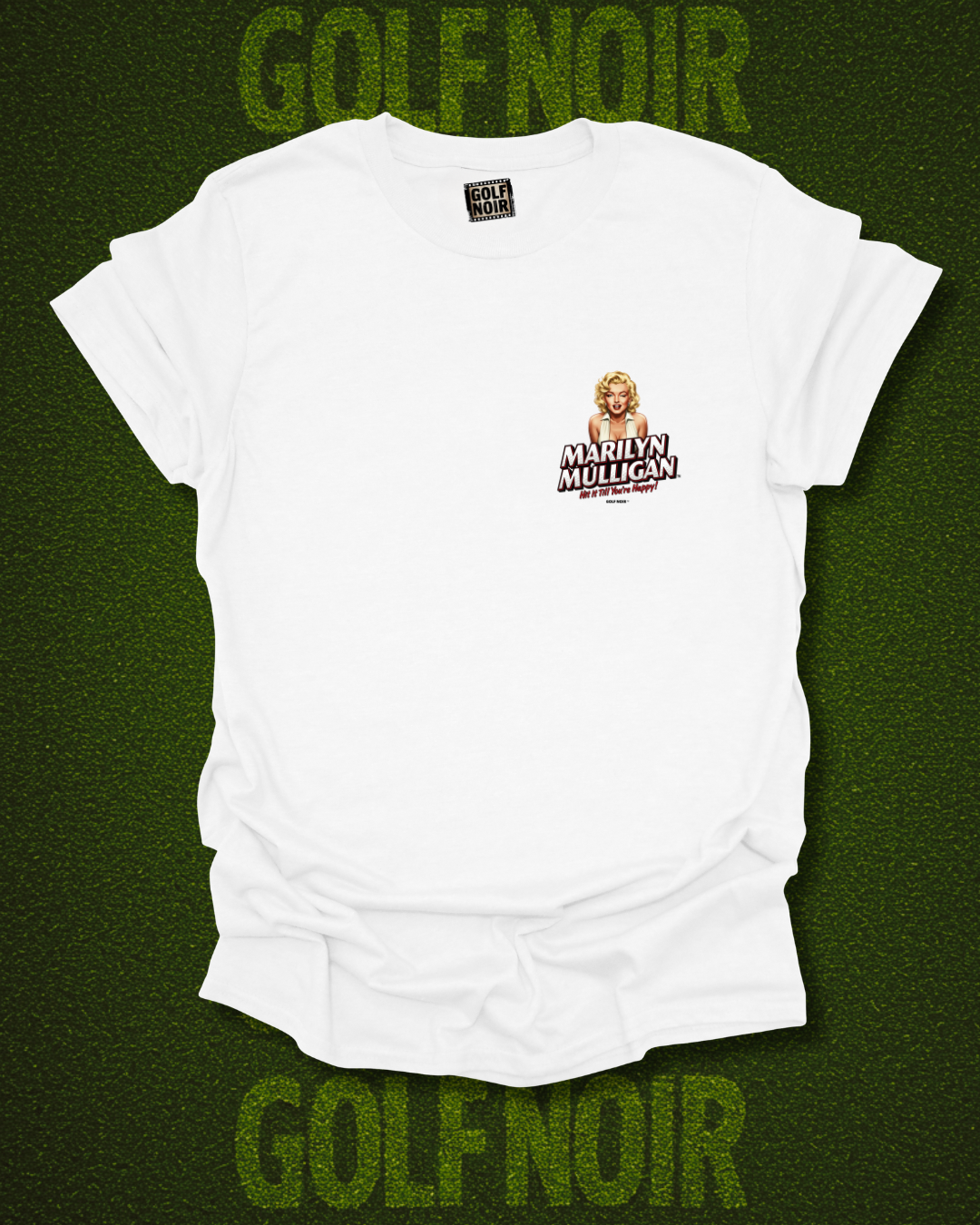 Oops I Hit It Again T-Shirt - Starring MARILYN MULLIGAN- Golf Noir Signature Apparel