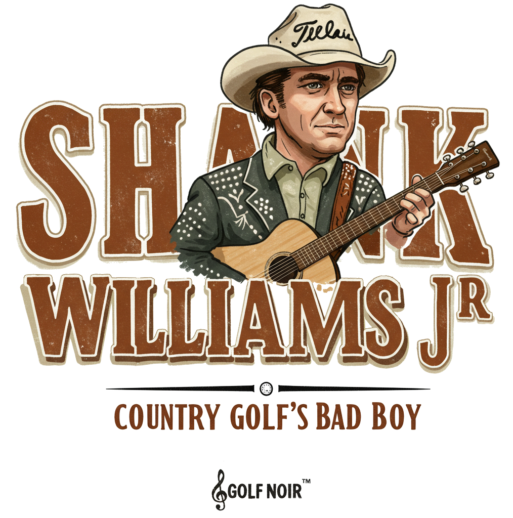 TAKE THIS CLUB AND SHOVE IT T-Shirt - Starring SHANK WILLIAMS JR.- Golf Noir Signature Apparel