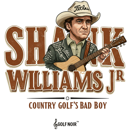 TAKE THIS CLUB AND SHOVE IT T-Shirt - Starring SHANK WILLIAMS JR.- Golf Noir Signature Apparel