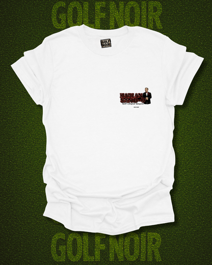 THE GOLFFATHER T-Shirt - Starring HARLAN SAND-O- Golf Noir Signature Apparel
