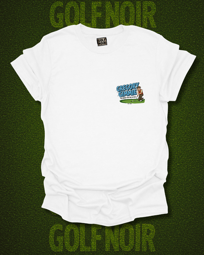 NICE PUTT ALICE T-Shirt - Starring GREGORY GIMMIE- Golf Noir Signature Apparel