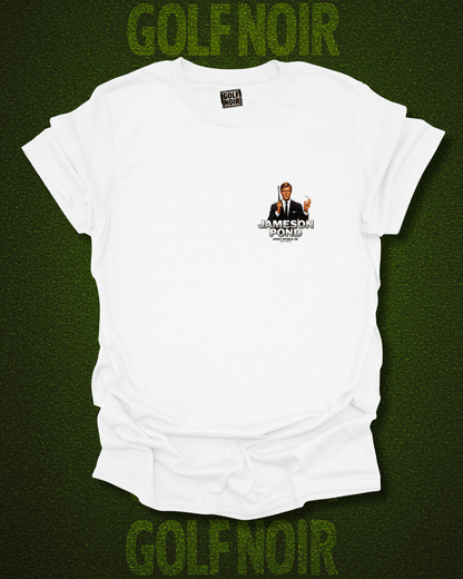 THE WEDGE IS NOT ENOUGH T-Shirt - Starring JAMESON POND - Golf Noir Signature Apparel