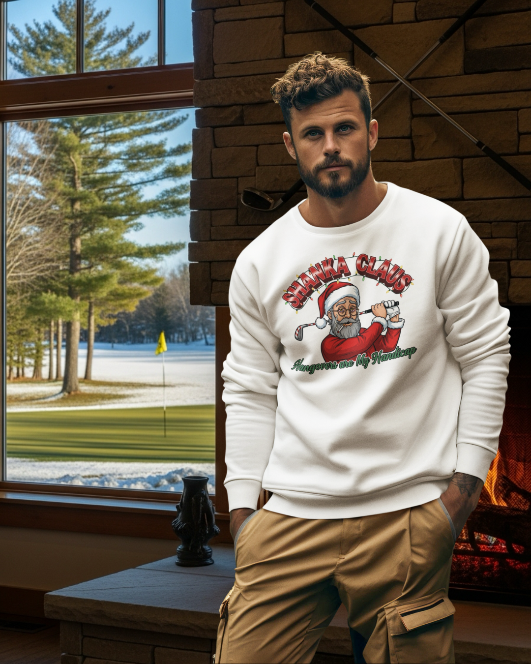 SHANKA CLAUS Sweatshirt - Hangovers are My Handicap