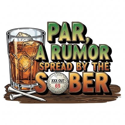 "Par, A Rumor Spread by the Sober" Trucker Hat - XXX-OUT Designs Headwear