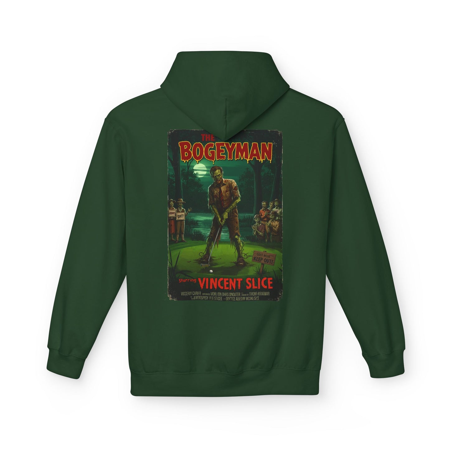 THE BOGEYMAN Hoodie - Starring VINCENT SLICE- Golf Noir Signature Apparel