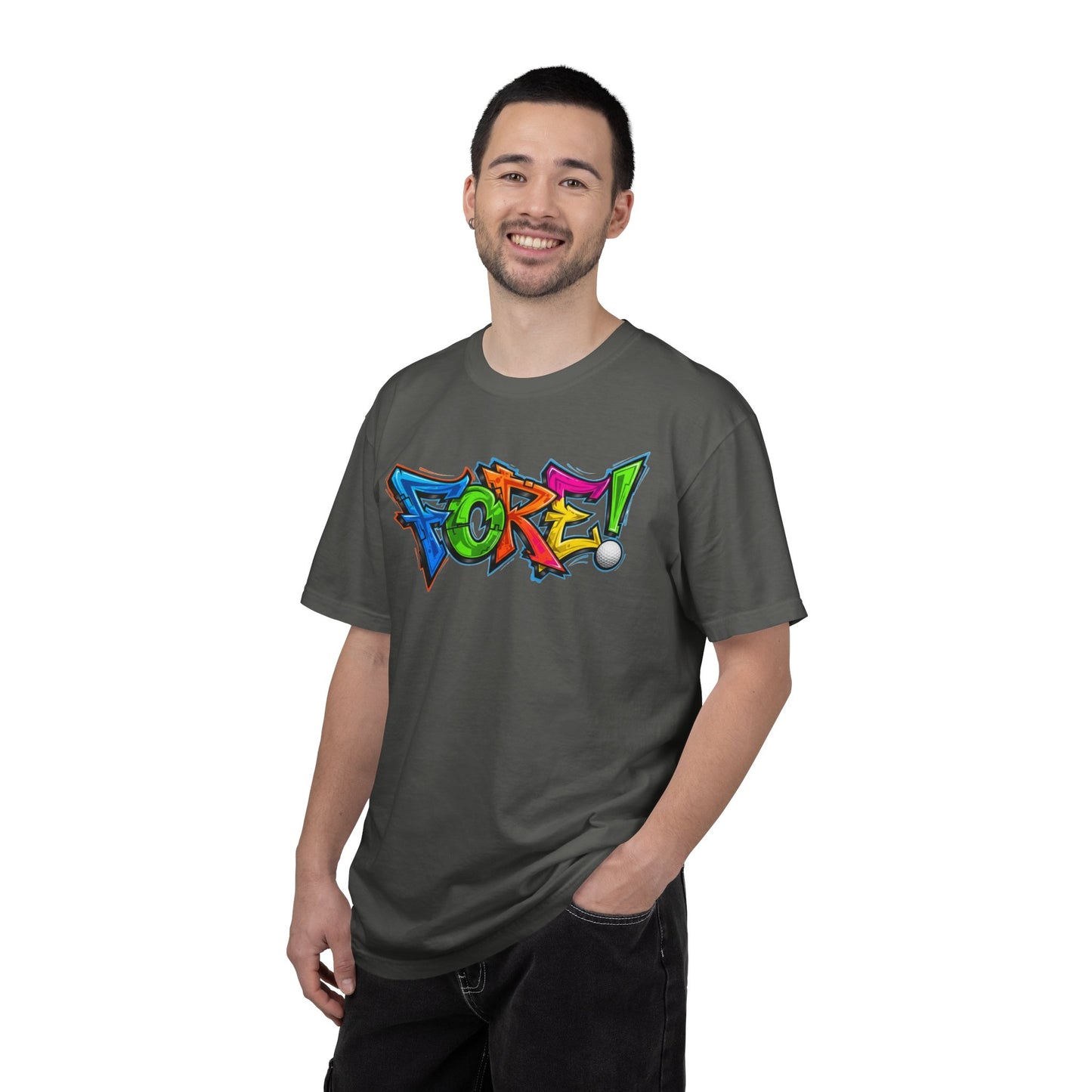 “FORE!” Golf T-Shirt — Golffiti Signature Apparel