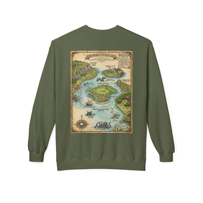 The World of Bad Golf Sweatshirt — Fictional Fairways Signature Apparel