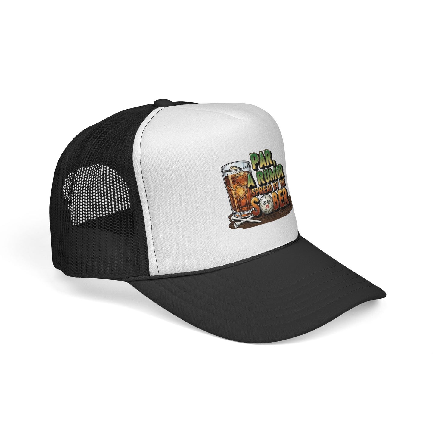 Par, A Rumor Spread by the Sober Trucker Hat - XXX-OUT Designs Headwear