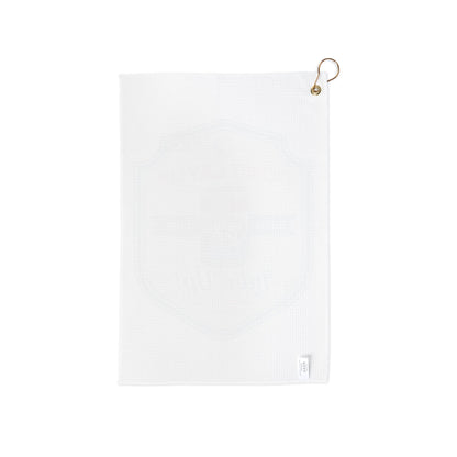 "Don't Lay Up, Lube Up!" Vintage Microfiber Golf Towel - Swing Lube Society Trademark Towel