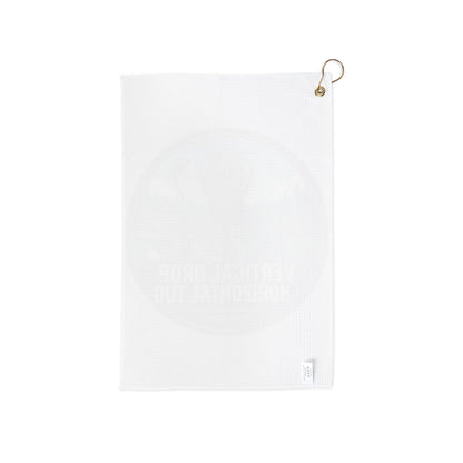 Vertical Drop Swing School Golf Towel - The Shag Bag Towels
