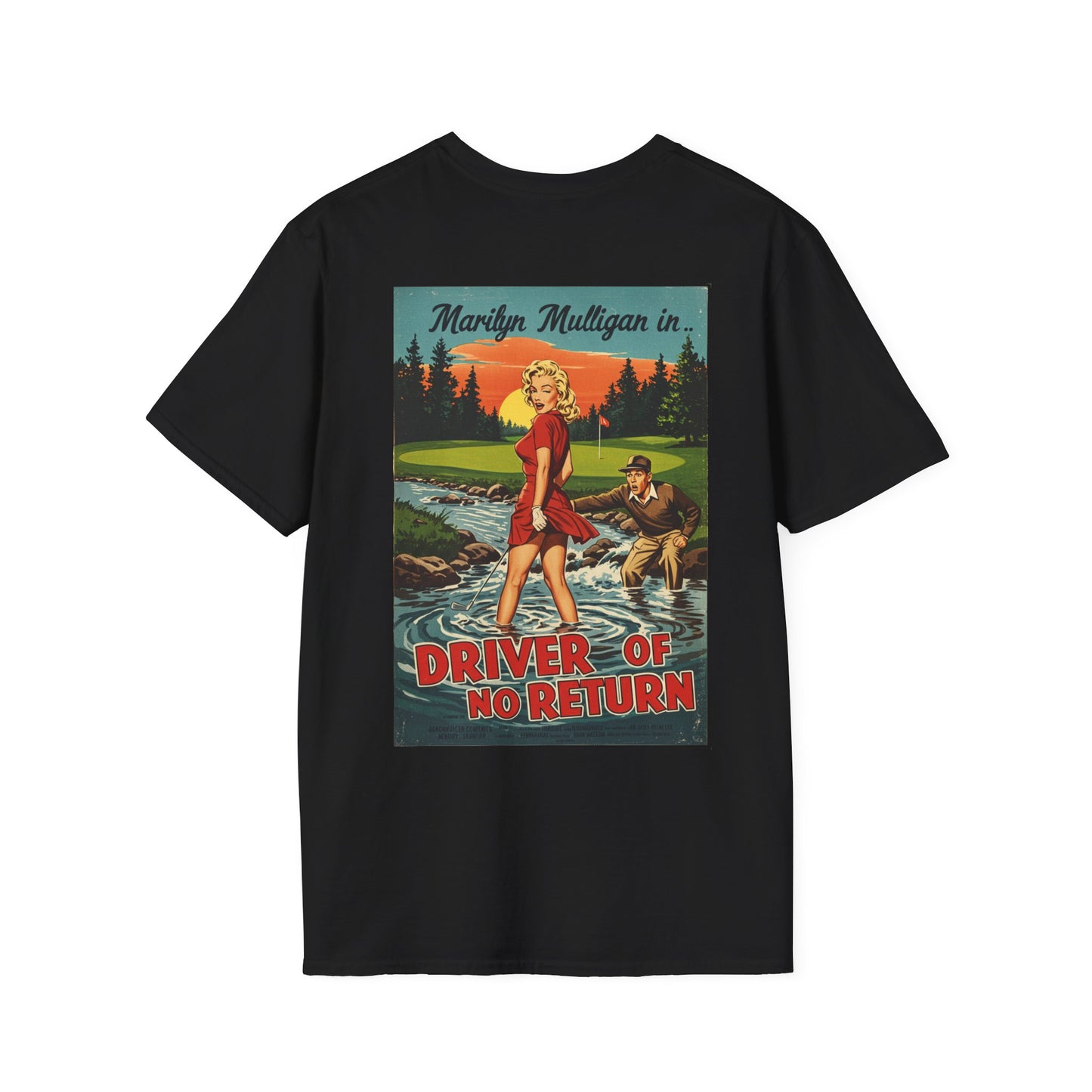 DRIVER OF NO RETURN T-Shirt - Starring MARILYN MULLIGAN