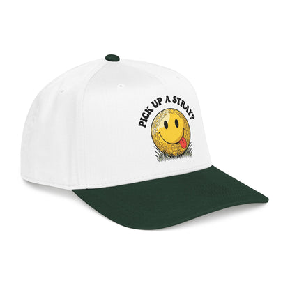 Pick Up A Stray? golf hat - It's a Golf Day Statement Headwear